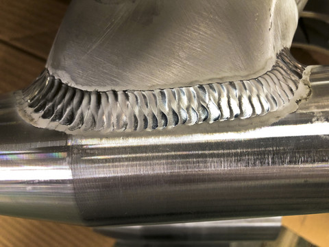 铝合金工件平焊工艺样板