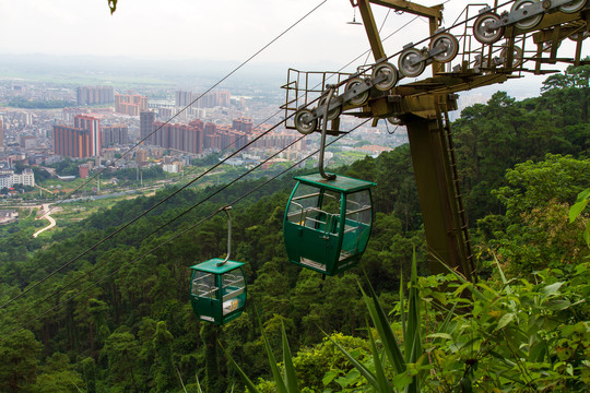 桂平西山风景名胜区观光缆车