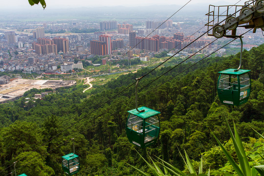 桂平西山风景名胜区观光缆车