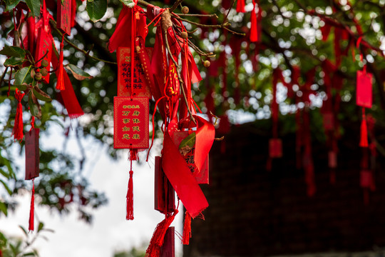 广西桂平西山风景名胜区许愿带