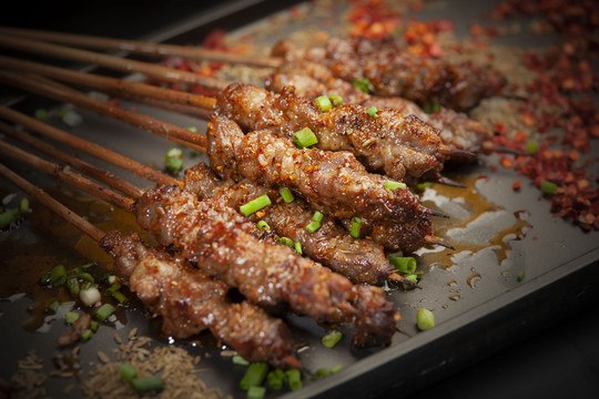 黑椒牛肉串