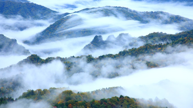 光雾山意境