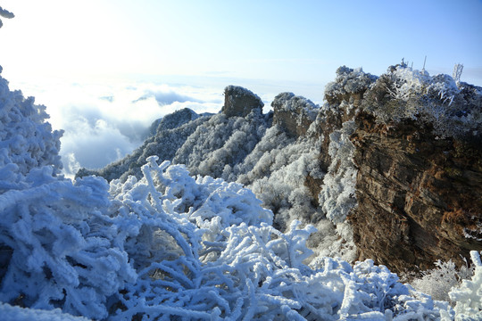 光雾山景区香炉山