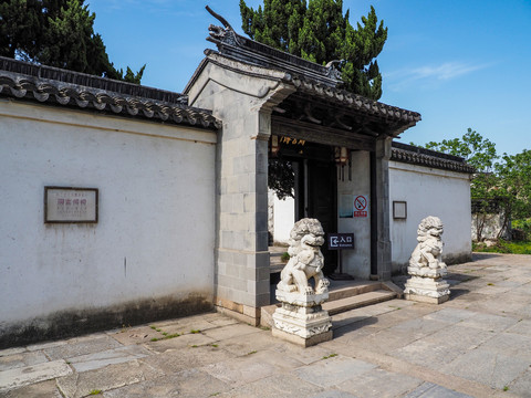 苏州吴江黎里古镇周宫傅祠