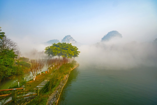 柳州龙潭公园风光