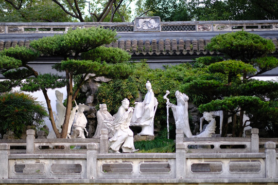 中式园林雕塑