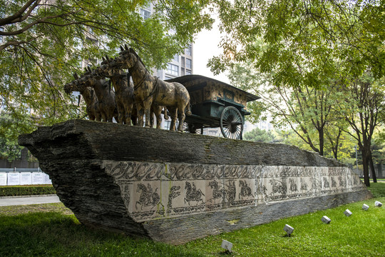 秦二世皇帝陵遗址公园