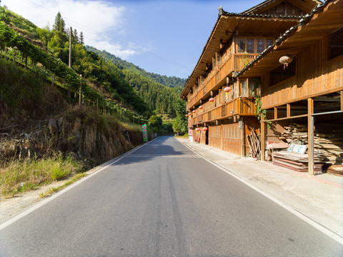 龙胜龙脊风景名胜区景区道路