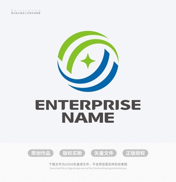 H字母科技公司LOGO标志设计