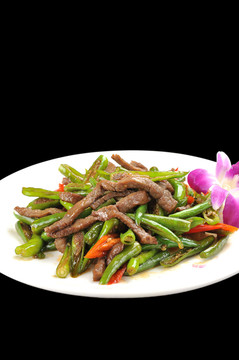 青椒炒牛肉