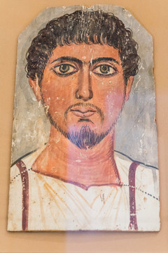 埃及木乃伊男子肖像