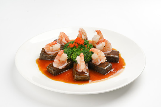 鲜虾豆腐