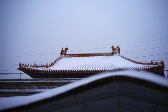 2021年冬北京初雪