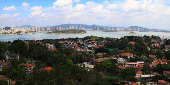 鼓浪屿全景