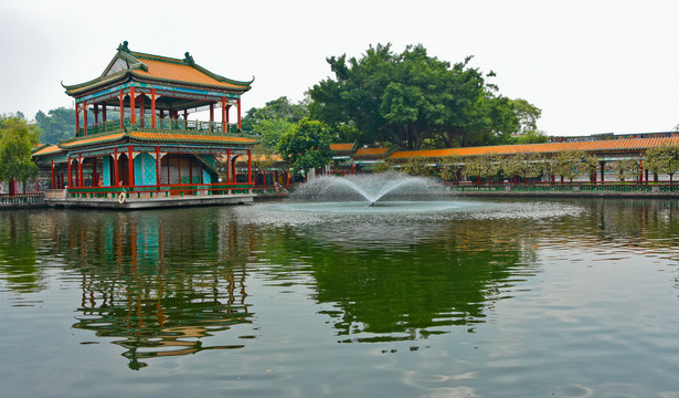 园林喷泉