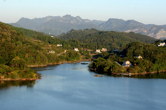 清江风景