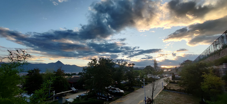 丽江的天空