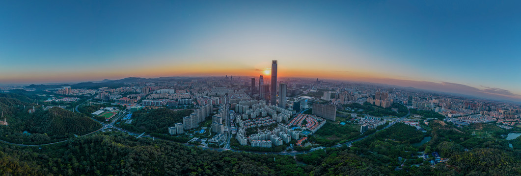 东莞城市风光全景大画幅