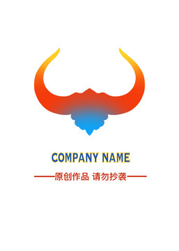 牛头logo