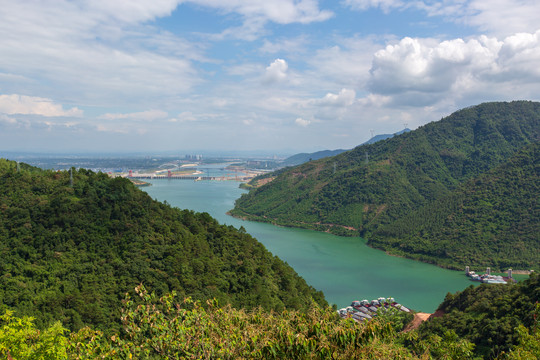 桂平龙潭国家森林公园龙潭峡谷