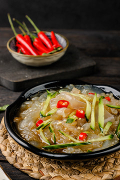 海菜即食海蜇头