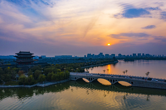 东昌湖风光