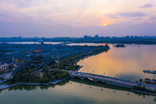 东昌湖风光