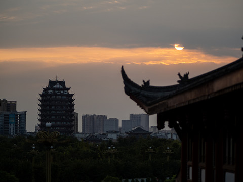 眉山水街景区