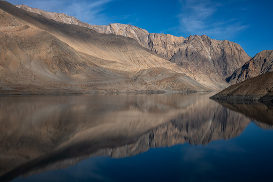 新疆帕米尔高原班迪尔湖