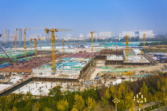 建筑工地色彩