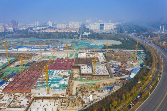 建筑工地色彩