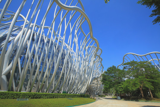 海花岛现代建筑钢结构