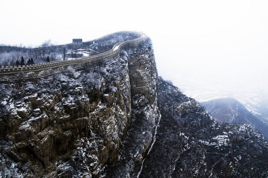 抱犊寨雪景