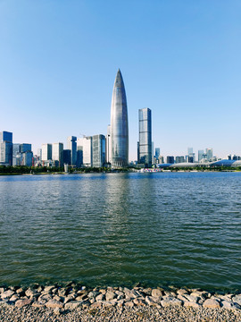 深圳湾建筑风景