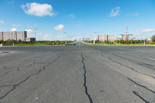 城市公路道路