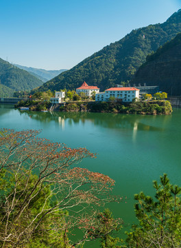 泽雅湖风光