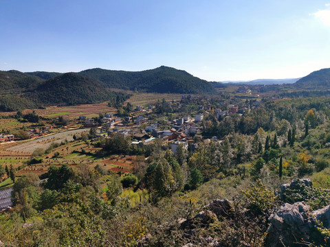 大山乡村村庄