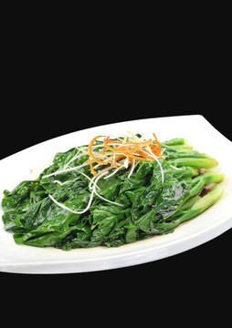 捞汁菜心