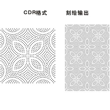 四叶草圆点镂空