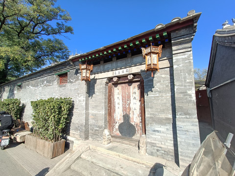北京磨石口老门楼