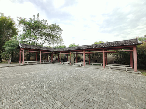 版画村走廊