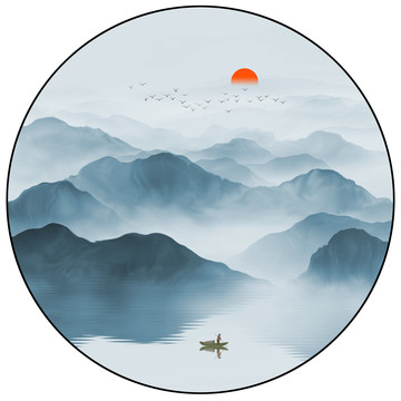 山水画