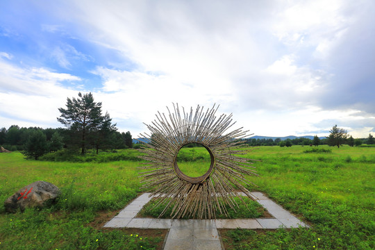 漠河北极村