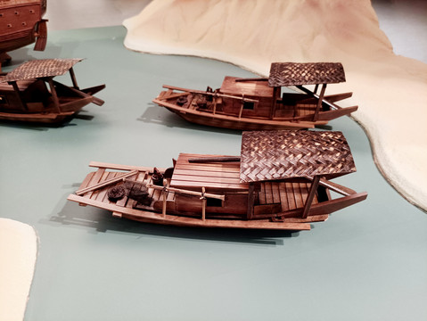 古代船模型