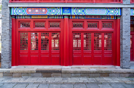 仿古店铺