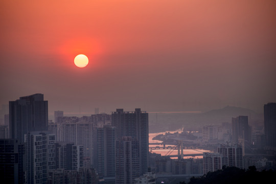 珠海粄樟山前山河