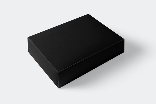 黑色礼盒模型可置换包装