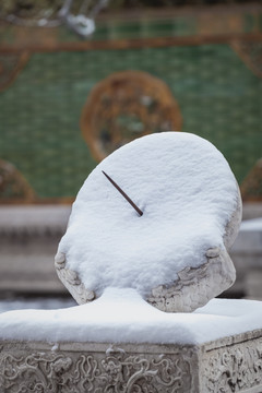 故宫博物院雪景