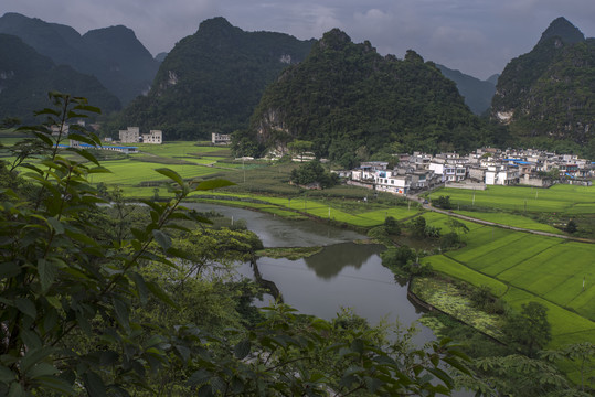乡村风光青山绿水