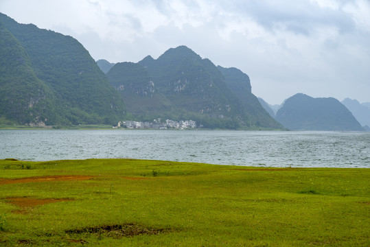 湖泊山水山水风光风景